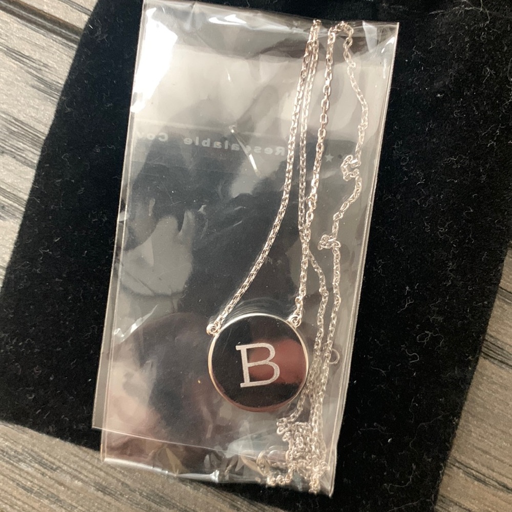 B Necklace - NEVER BEEN WORN